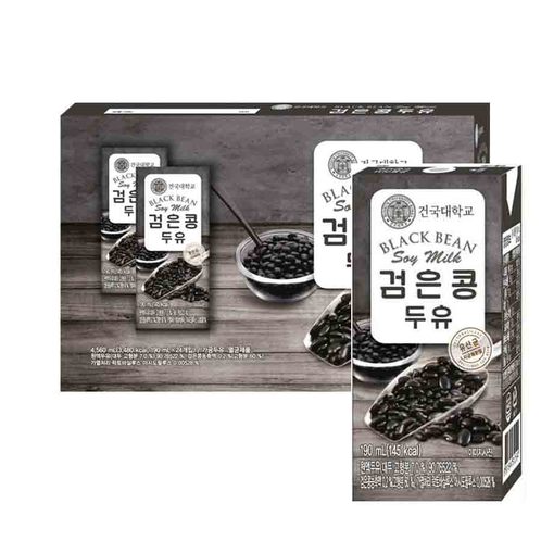 [건국대학교] 검은콩 두유 190ml x24팩